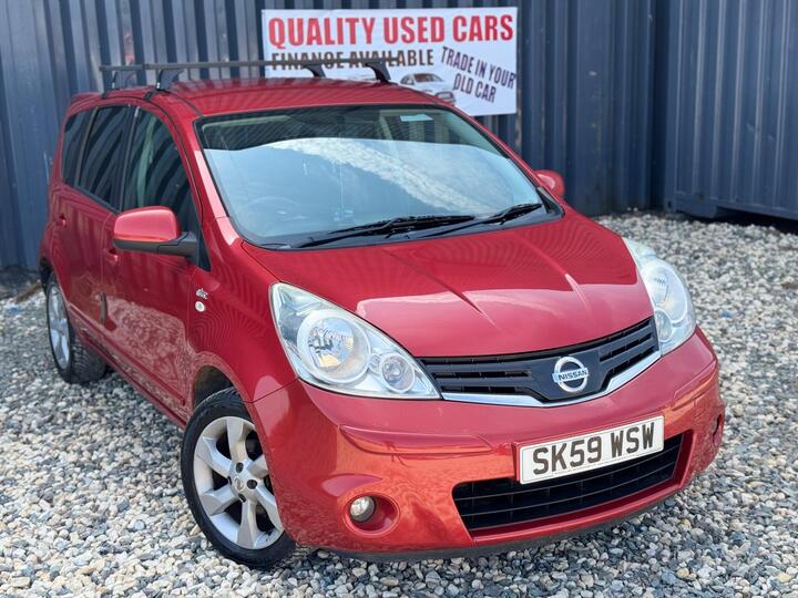 Nissan Note 1.4 16V N-tec Euro 4 5dr Nissan Note 1.4 16V N-tec Euro 4 5dr