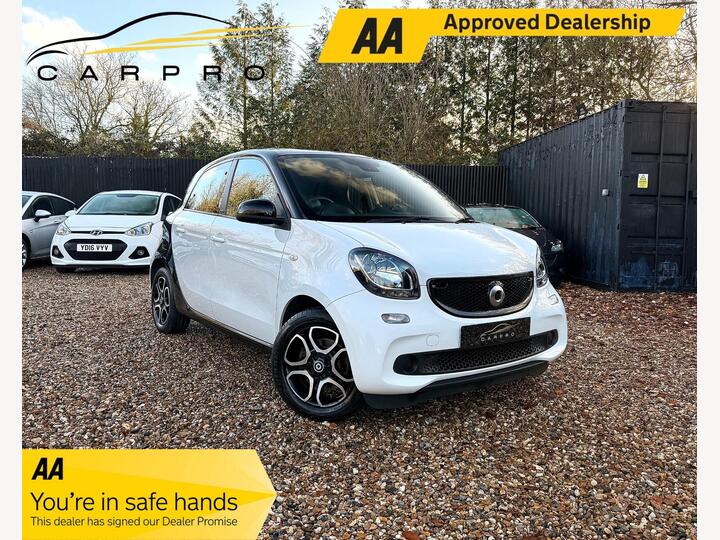 Smart Forfour 1.0 Prime (Premium) Euro 6 (s/s) 5dr