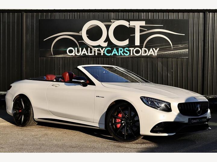 Mercedes-Benz S63 AMG Convertible 5.5 S63 V8 AMG S Cabriolet SpdS MCT Euro 6 (s/s) 2dr Mercedes-Benz S63 AMG Convertible 5.5 S63 V8 AMG S Cabriolet SpdS MCT Euro 6 (s/s) 2dr