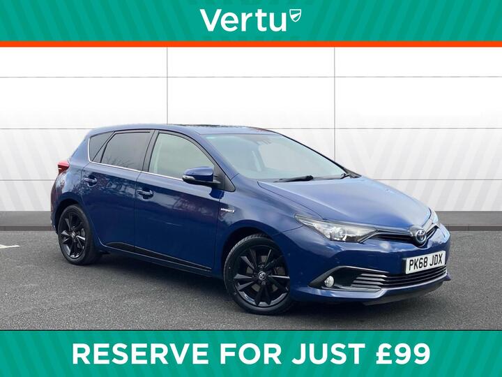 Toyota Auris 1.8 VVT-h Design CVT Euro 6 (s/s) 5dr