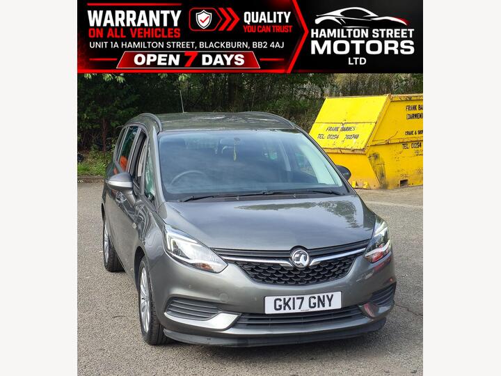 Vauxhall Zafira Tourer 1.4i Turbo Design Euro 6 5dr