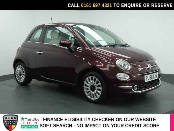 Fiat 500 1.2 Lounge Euro 6 (s/s) 3dr