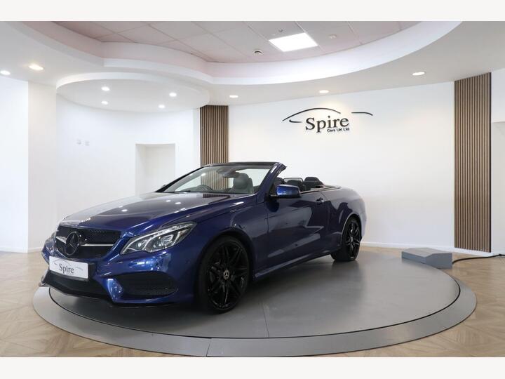 Mercedes-Benz E Class 2.1 E220d AMG Line Edition Cabriolet G-Tronic+ Euro 6 (s/s) 2dr