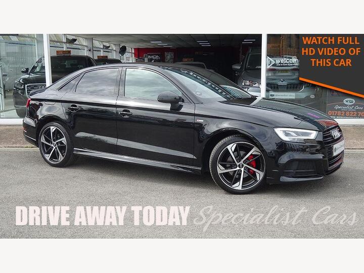 Audi A3 1.6 TDI 30 Black Edition S Tronic Euro 6 (s/s) 4dr