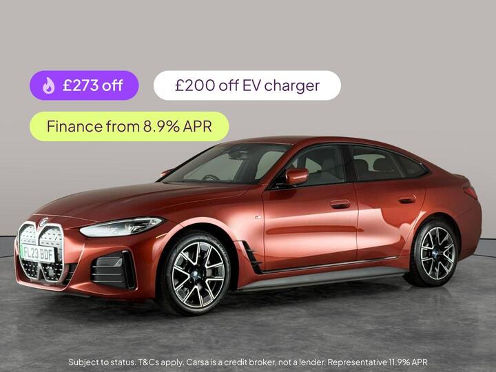 BMW I4 40 83.9kWh M Sport Gran Coupe Auto EDrive 5dr