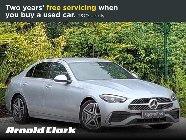 Mercedes-Benz C Class 1.5 C200h MHEV AMG Line G-Tronic+ Euro 6 (s/s) 4dr