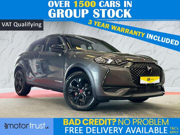 DS AUTOMOBILES DS 3 1.2 PureTech Performance Line Crossback EAT8 Euro 6 (s/s) 5dr DS AUTOMOBILES DS 3 1.2 PureTech Performance Line Crossback EAT8 Euro 6 (s/s) 5dr