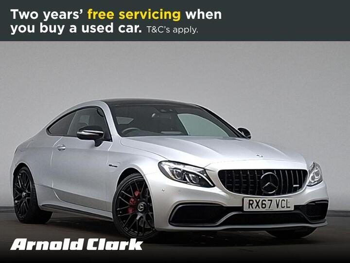Mercedes-Benz C Class 4.0 C63 V8 BiTurbo AMG (Premium) SpdS MCT Euro 6 (s/s) 2dr