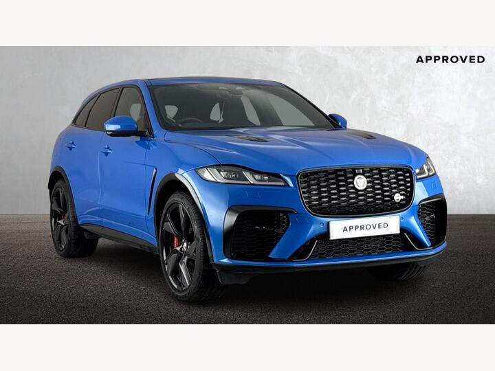Jaguar F-PACE 5.0 P550 V8 SVR Quickshift AWD Euro 6 (s/s) 5dr