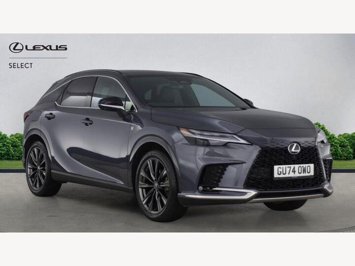 Lexus RX 2.5 450h+ 18.1kWh F Sport Design E-CVT 4WD Euro 6 (s/s) 5dr