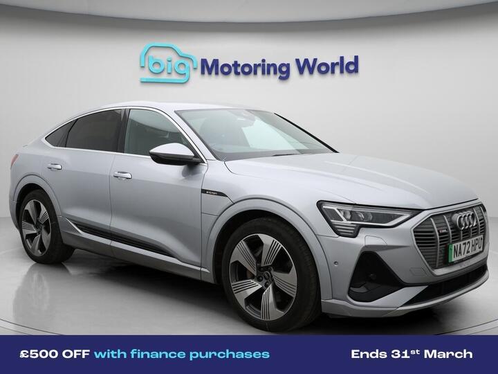 Audi E-tron 55 S Line Sportback Auto Quattro 5dr 95kWh (11kW Charger)