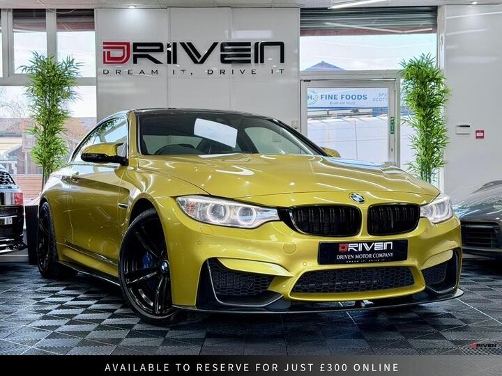 BMW M4 3.0 BiTurbo DCT Euro 6 (s/s) 2dr