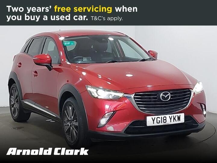 Mazda CX-3 2.0 SKYACTIV-G Sport Nav Euro 6 (s/s) 5dr