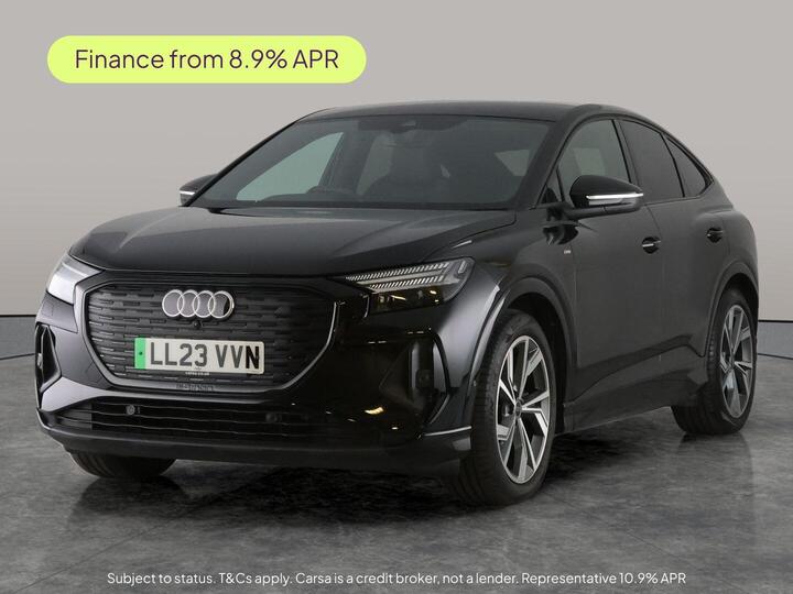 Audi Q4 E-tron 35 Edition 1 Sportback Auto 5dr 55kWh Audi Q4 E-tron 35 Edition 1 Sportback Auto 5dr 55kWh