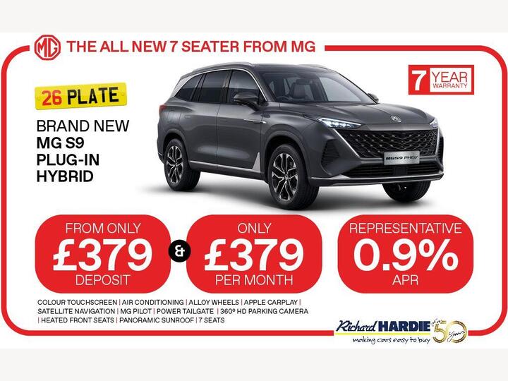 MG MGS9 1.5T 24.7kWh Premium Auto Euro 6 (s/s) 5dr