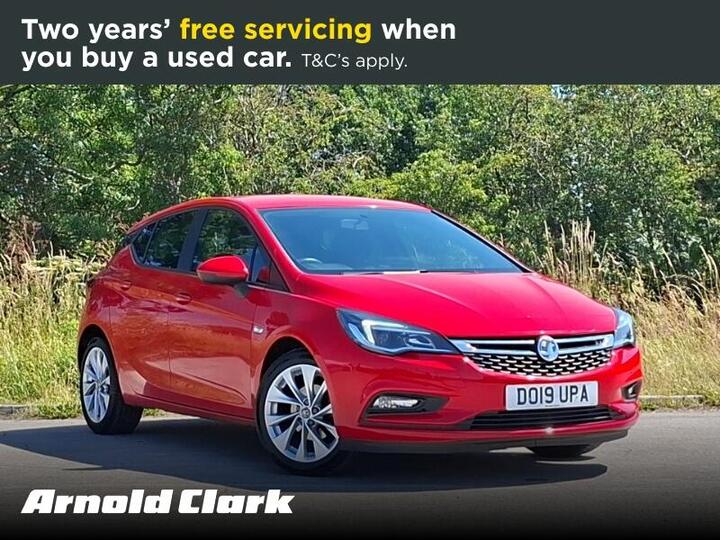 Vauxhall Astra 1.0i Turbo EcoTEC Tech Line Nav Euro 6 (s/s) 5dr