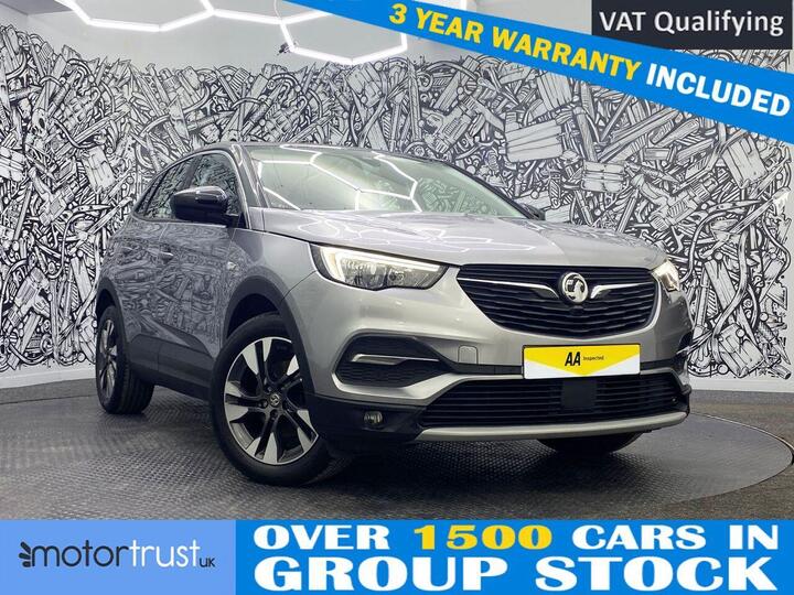 Vauxhall GRANDLAND X 1.2 Turbo Sport Nav Euro 6 (s/s) 5dr Vauxhall GRANDLAND X 1.2 Turbo Sport Nav Euro 6 (s/s) 5dr