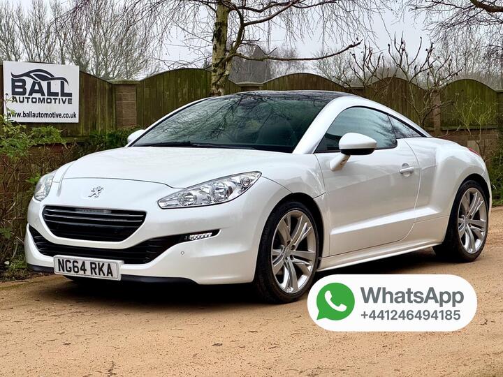 Peugeot RCZ 1.6 THP GT Euro 5 2dr Peugeot RCZ 1.6 THP GT Euro 5 2dr
