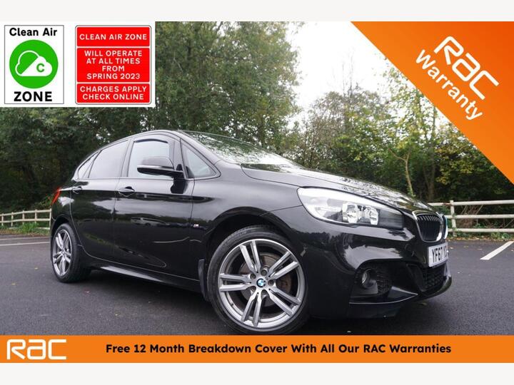 BMW 2 SERIES ACTIVE TOURER 1.5 218i M Sport Auto Euro 6 (s/s) 5dr BMW 2 SERIES ACTIVE TOURER 1.5 218i M Sport Auto Euro 6 (s/s) 5dr