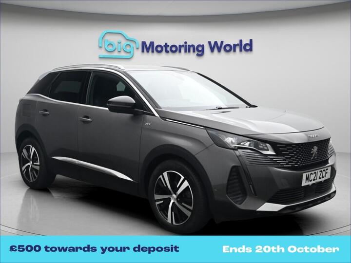 Peugeot 3008 1.2 PureTech GT EAT Euro 6 (s/s) 5dr