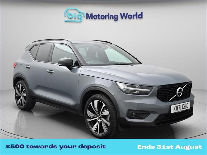 Volvo XC40 1.5h T5 Twin Engine Recharge 10.7kWh R-Design Pro Auto Euro 6 (s/s) 5dr