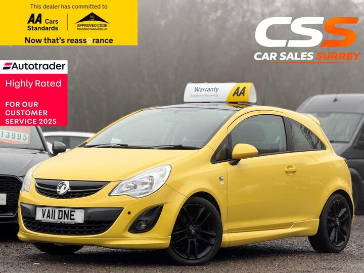 Vauxhall Corsa 1.2 16V Limited Edition Euro 5 3dr
