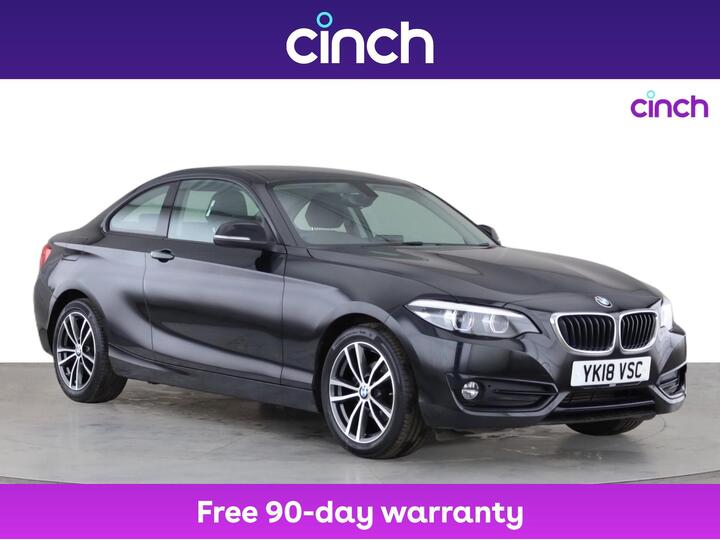 BMW 2 Series 2.0 218d Sport Euro 6 (s/s) 2dr