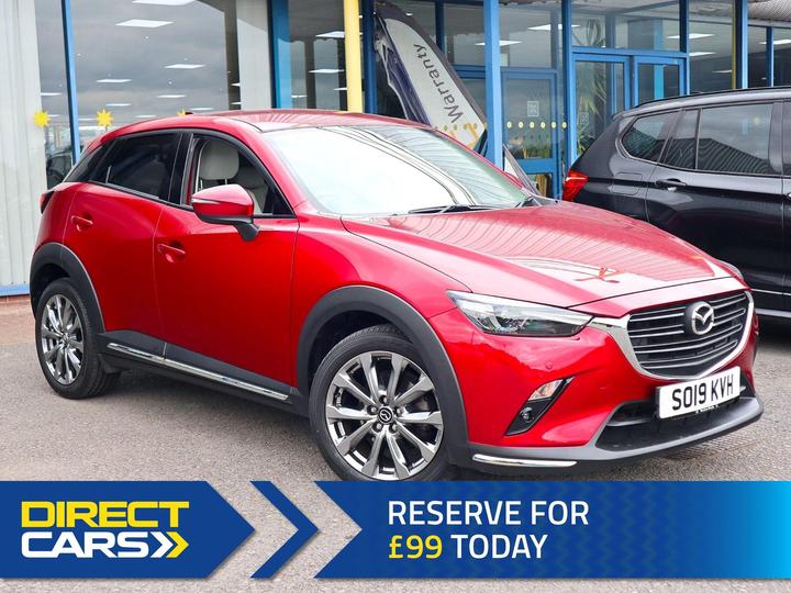 Mazda CX-3 2.0 SKYACTIV-G Sport Nav+ Auto 4WD Euro 6 (s/s) 5dr