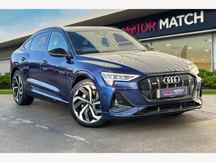 Audi E-tron 50 Black Edition Sportback Auto Quattro 5dr 71.2kWh (11kW Charger)