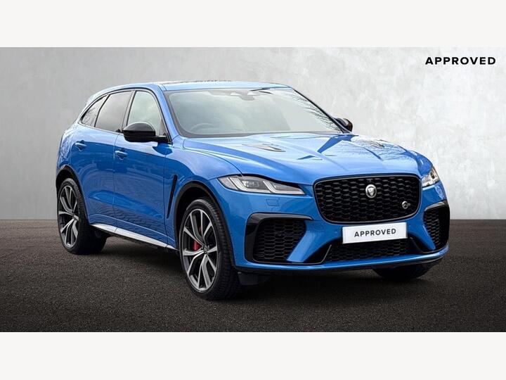 Jaguar F-PACE 5.0 P575 V8 SVR 575 Edition Quickshift AWD Euro 6 (s/s) 5dr Jaguar F-PACE 5.0 P575 V8 SVR 575 Edition Quickshift AWD Euro 6 (s/s) 5dr