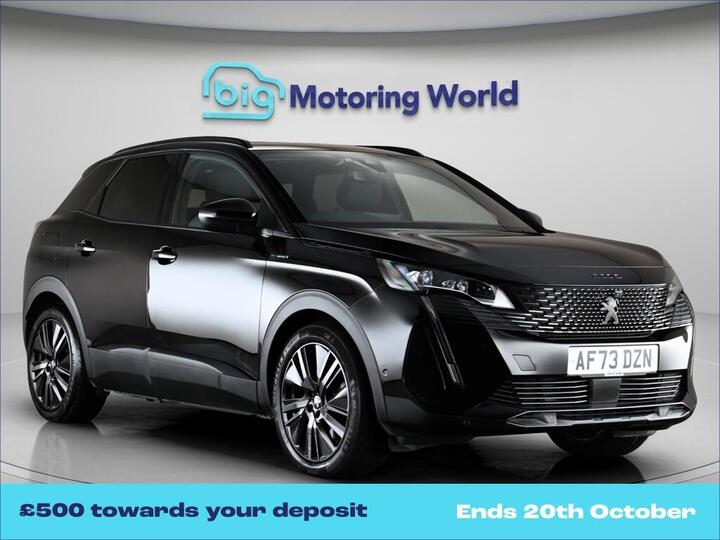 Peugeot 3008 1.6 13.2kWh GT E-EAT 4WD Euro 6 (s/s) 5dr