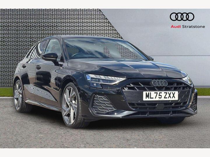 Audi A3 1.5 TFSI Black Edition Sportback S Tronic Euro 6 (s/s) 5dr