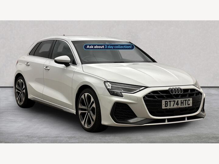 Audi A3 1.5 TFSI 30 S Line Sportback Euro 6 (s/s) 5dr