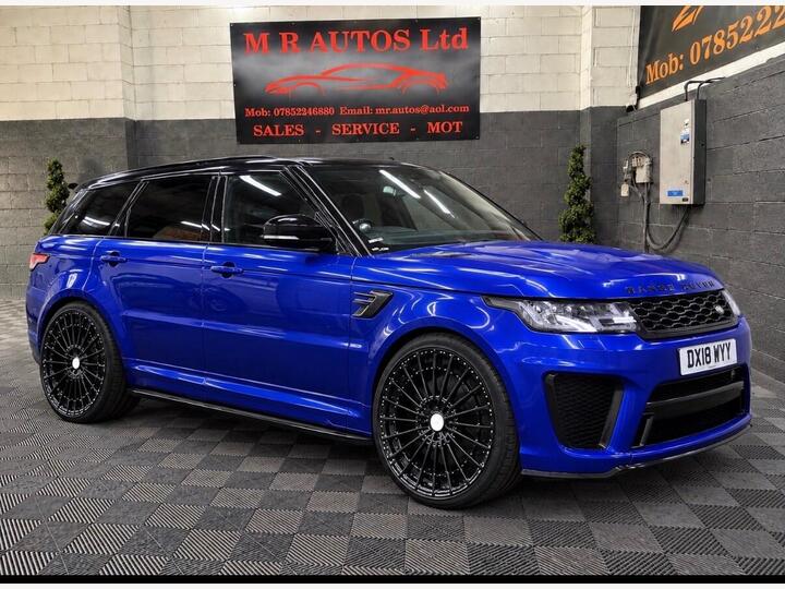 Land Rover Range Rover Sport 5.0 P575 V8 SVR Auto 4WD Euro 6 (s/s) 5dr