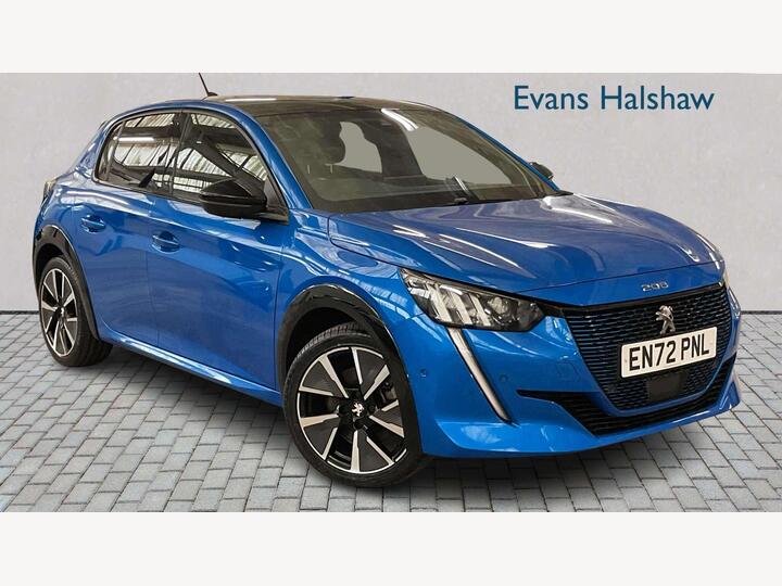 Peugeot E-208 ELECTRIC HATCHBACK 50kWh GT Premium Auto 5dr (7kW Charger)