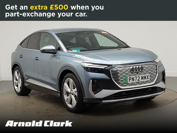 Audi Q4 E-tron 40 S Line Sportback Auto 5dr 82kWh