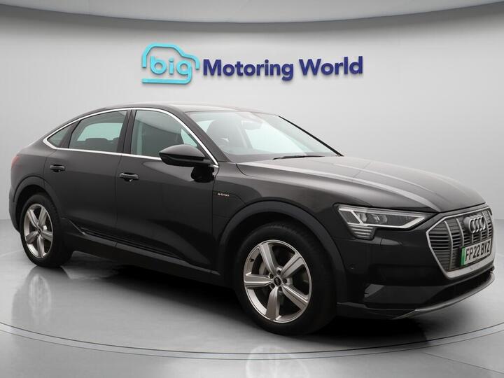 Audi E-tron 50 Technik Sportback Auto Quattro 5dr 71.2kWh (11kW Charger)