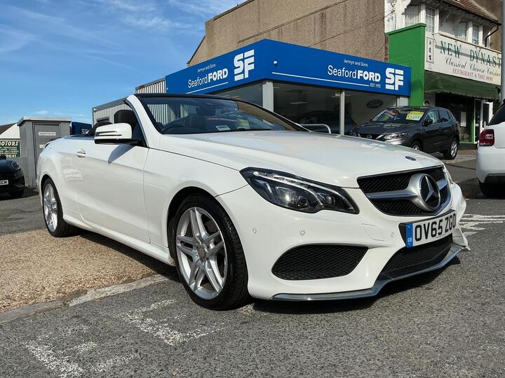 Mercedes-Benz E Class 2.1 E220 BlueTEC AMG Line (Premium) Cabriolet G-Tronic+ Euro 6 (s/s) 2dr