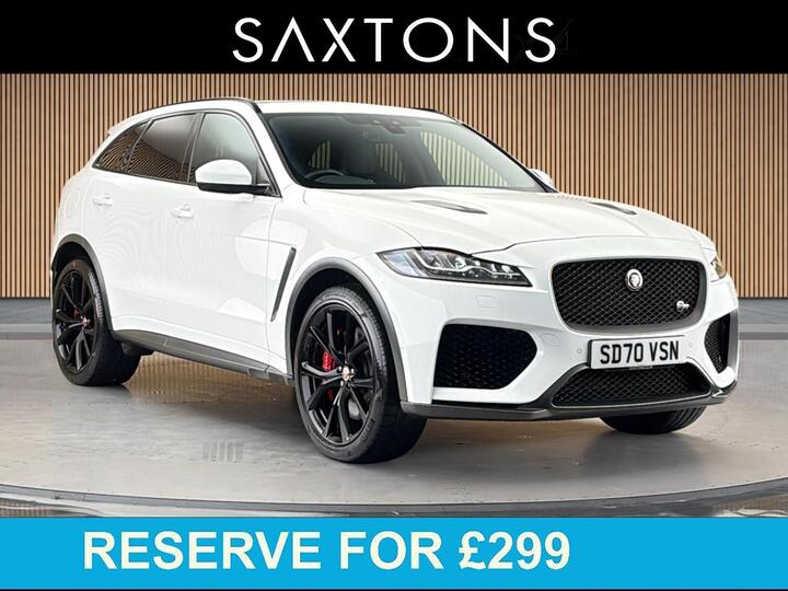 Jaguar F-PACE 5.0 V8 SVR Quickshift AWD Euro 6 (s/s) 5dr