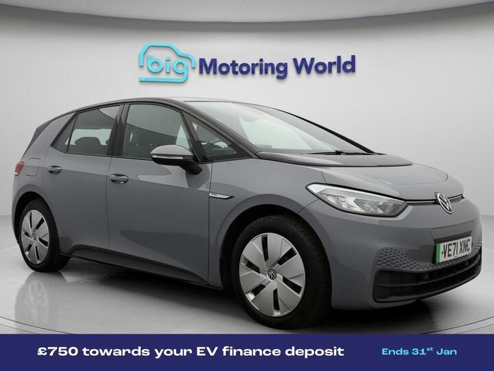 Volkswagen ID.3 Pro 58kWh Life Auto 5dr