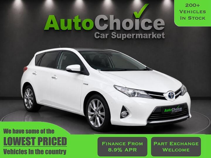 Toyota AURIS 1.8 VVT-h Excel CVT Euro 5 (s/s) 5dr