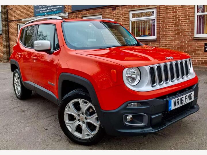 Jeep RENEGADE 2.0 MultiJetII Limited 4WD Euro 6 (s/s) 5dr Jeep RENEGADE 2.0 MultiJetII Limited 4WD Euro 6 (s/s) 5dr