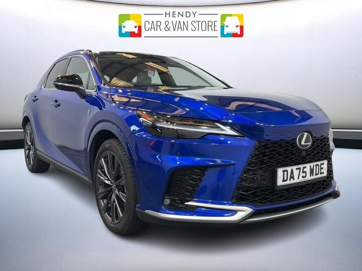Lexus RX 2.5 450h+ 18.1kWh F Sport Design E-CVT 4WD Euro 6 (s/s) 5dr