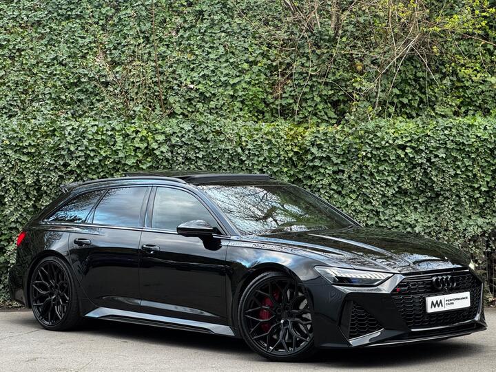 Audi RS6 Avant 4.0 TFSI V8 Carbon Black Tiptronic Quattro Euro 6 (s/s) 5dr Audi RS6 Avant 4.0 TFSI V8 Carbon Black Tiptronic Quattro Euro 6 (s/s) 5dr