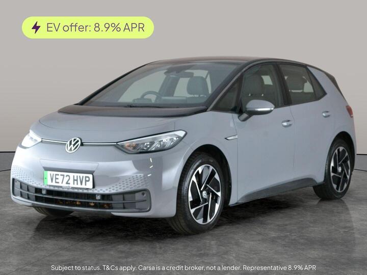 Volkswagen ID.3 Pro Performance 58kWh Life Auto 5dr Volkswagen ID.3 Pro Performance 58kWh Life Auto 5dr