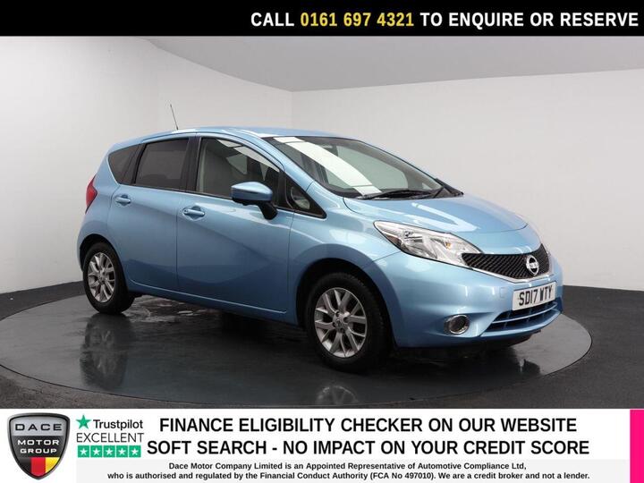 Nissan NOTE 1.2 Acenta Euro 6 (s/s) 5dr
