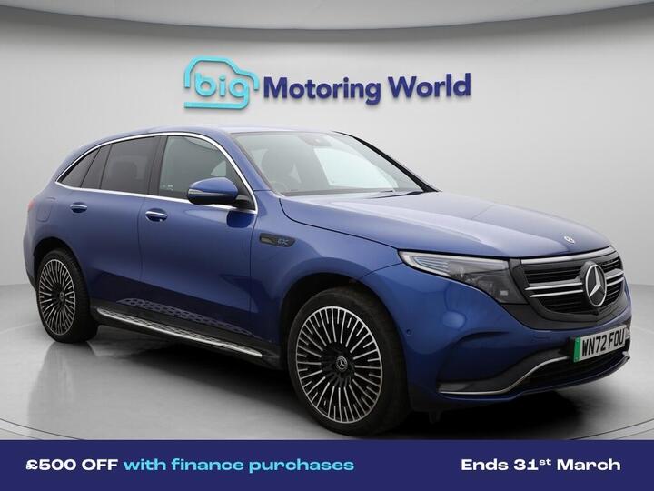 Mercedes-Benz EQC EQC 400 80kWh AMG Line (Premium) Auto 4MATIC 5dr Mercedes-Benz EQC EQC 400 80kWh AMG Line (Premium) Auto 4MATIC 5dr