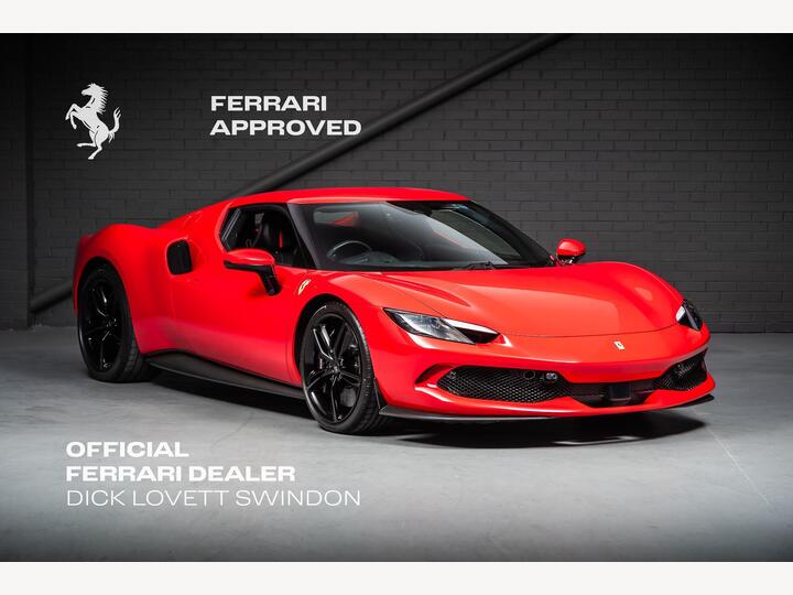 Ferrari 296 GTB 3.0T V6 7.45kWh F1 DCT Euro 6 (s/s) 2dr