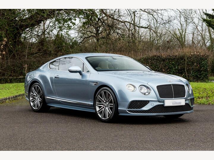 Bentley Continental 6.0 W12 GT Speed Auto 4WD Euro 6 2dr