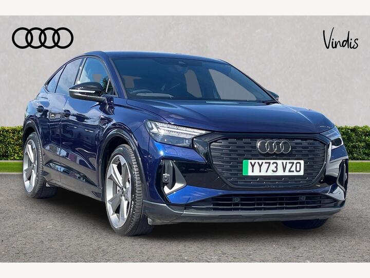 Audi Q4 E-tron Sportback 50 Black Edition Sportback Auto Quattro 5dr 82kWh